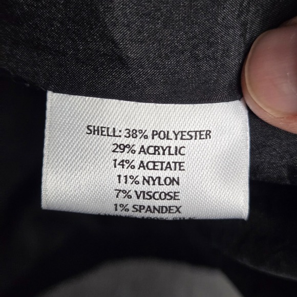 EILEEN FISHER Metallic Jacket Womens Small Open Evening Coat - Picture 6 of 9